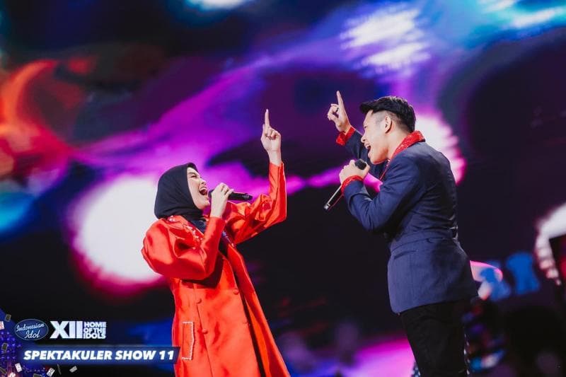 Duet Salma dan Rony di Malam Spektakuler Show 11 Indonesian Idol, Sukses Hadirkan Vibes Era 80-an Whitney Houston Duet Salma dan Rony di Malam Spektakuler Show 11 Indonesian Idol, Sukses Hadirkan Vibes Era 80-an Whitney Houston