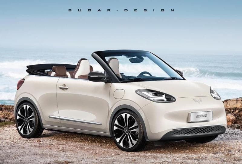 Wuling Binggo Cabrio, Begini Jadinya Mobil Listrik Mungil dengan Atap Terbuka