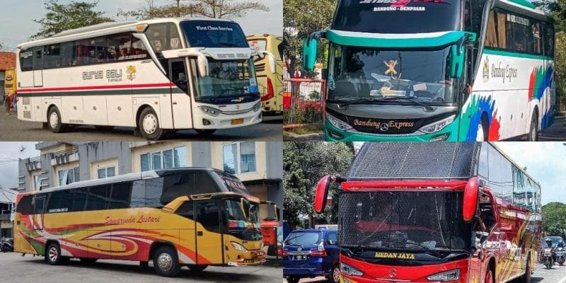 Fakta Unik, Intip Daftar PO Bus yang Namanya Diambil dari Daerah di Indonesia