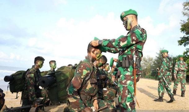 155 Prajurit Infanteri Baru Kodam Mulawarman Resmi Sandang Brevet Yudha Wastu Pramuka