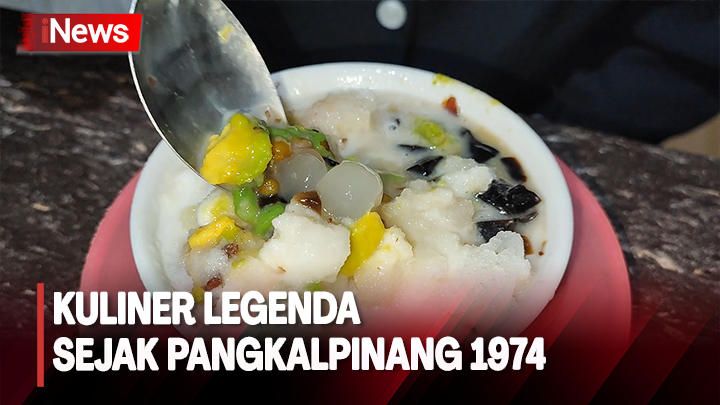 Segarnya Mencicipi Es Ayong Pangkalpinang, Kuliner Legenda Sejak 1974