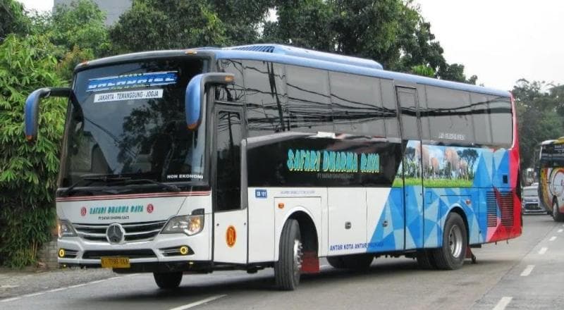 Pakai Sasis Langka, Intip Bus Super Eksekutif Sasis Mercy OH 1830 Pertama di Indonesia Milik PO Safari Dharma Raya