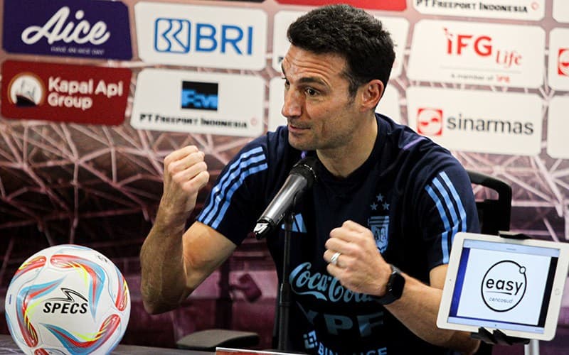 Pelatih Argentina Lionel Scaloni Puji Setinggi Langit Timnas Indonesia: Mainnya Kompak!