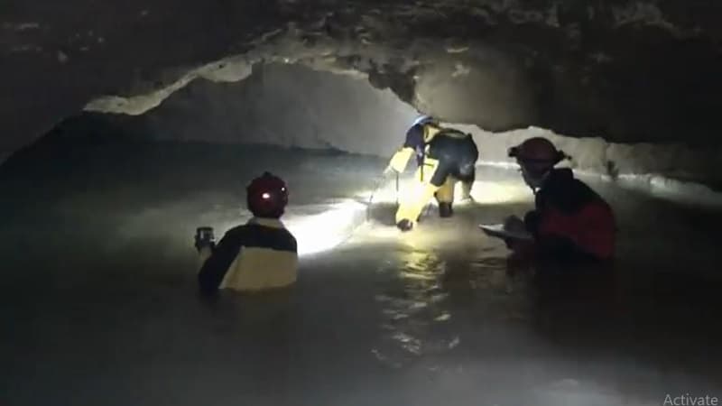 Heboh Sungai Bawah Tanah Ditemukan di Area Tambang Batu Kapur Tuban, Ini Penampakannya