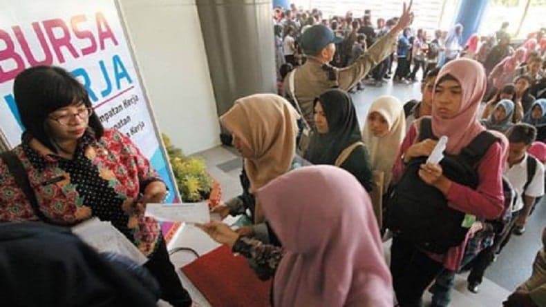 Tingkat Pengangguran Terbuka Indonesia Turun Jadi 5,32 Persen di Agustus 2023