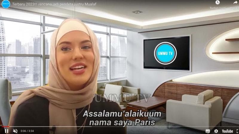 Kisah Bule Cantik Mualaf di Usia 18 Tahun, Dapat Hidayah saat Belajar Jadi Pendeta