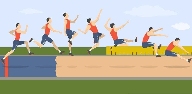 Ini 4 Teknik Dasar Lompat Jauh yang Wajib Diketahui