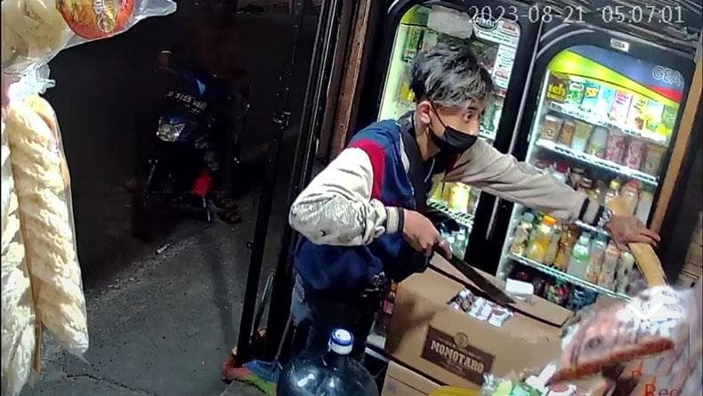 Viral Remaja Palak Pemilik Toko Kelontong di Cigadung Bandung, Polisi Buru Pelaku