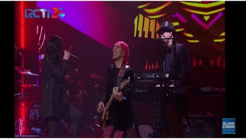 Intip Gaya Ahmad Dhani di HUT RCTI Ke-34, Nyentrik Pakai Steampunk Top Hat