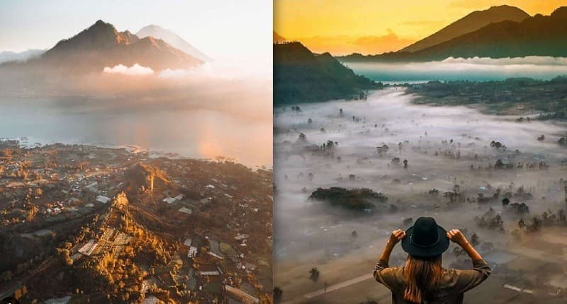 Kampung Unik di Bali, Singgah ke Tempat Terpencil Ada Desa Kabut Suasananya seperti di Atas Awan