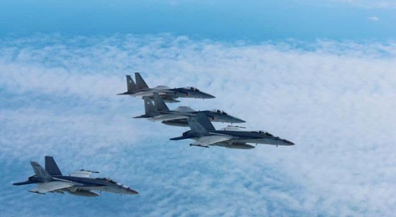 Terusik dengan Kehadiran Drone Mata-Mata China, Jepang Kirim Jet Tempur