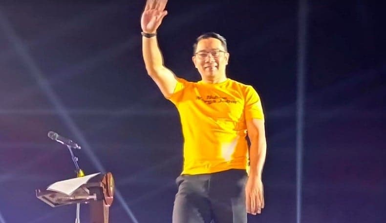 Momen Ridwan Kamil Pamit di West Java Festival 2023 : Hatur Nuhun Warga Jabar!