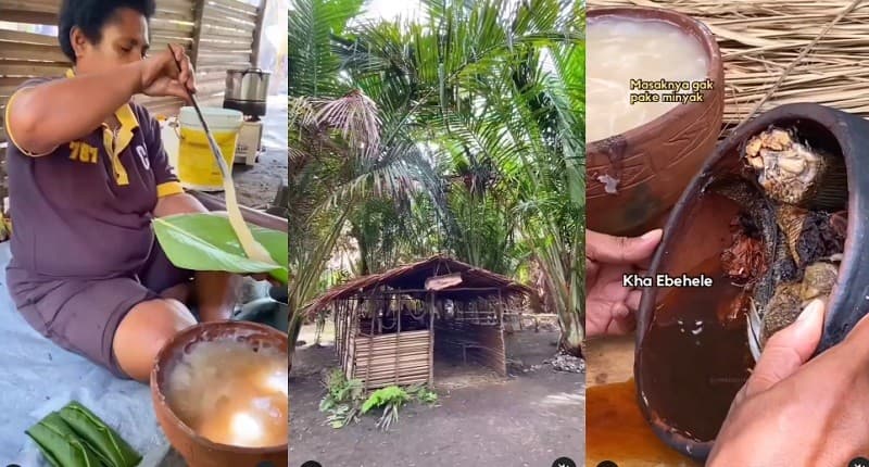 Restoran Unik di Tengah Hutan Papua Dikelilingi Pohon Sagu, Mau Coba?