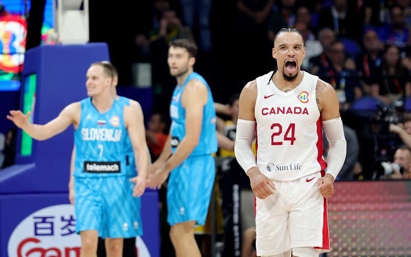 Hasil FIBA World Cup 2023: Hajar Slovenia, Timnas Basket Kanada Melenggang ke Semifinal