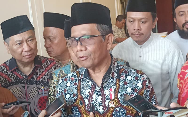 Mahfud MD soal Cawapres untuk Ganjar: Kita Serahkan Pimpinan Parpol yang Ambil Keputusan