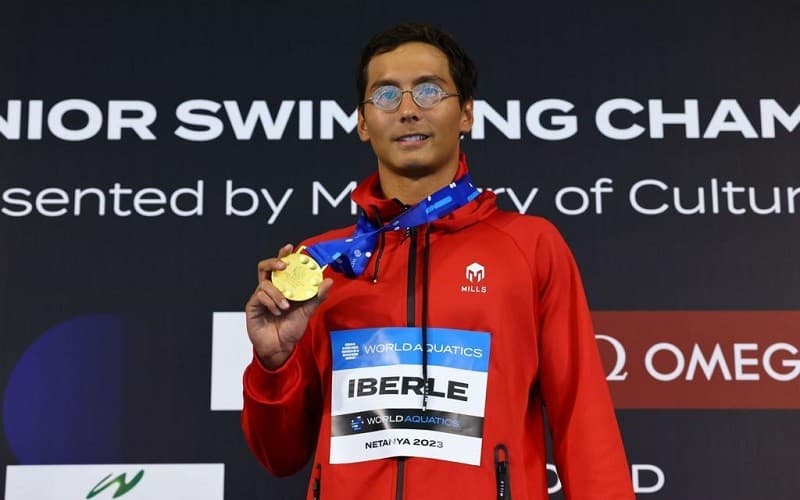 Ukir Sejarah, Felix Victor Iberle Sabet Medali Emas Kejuaraan Renang Junior Akuatik Dunia 2023 Ukir Sejarah, Felix Victor Iberle Sabet Medali Emas Kejuaraan Renang Junior Akuatik Dunia 2023