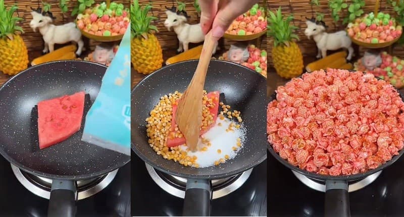 Cara Bikin Popcorn Semangka yang Viral, Enak untuk Camilan Santai