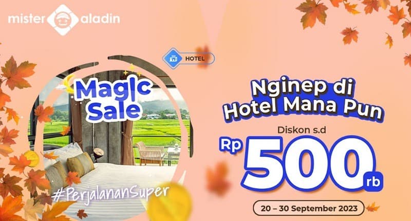3 Hari Lagi! Jangan Sampai Ketinggalan Buat Dapetin Diskon Menginap hingga Rp500 Ribu!