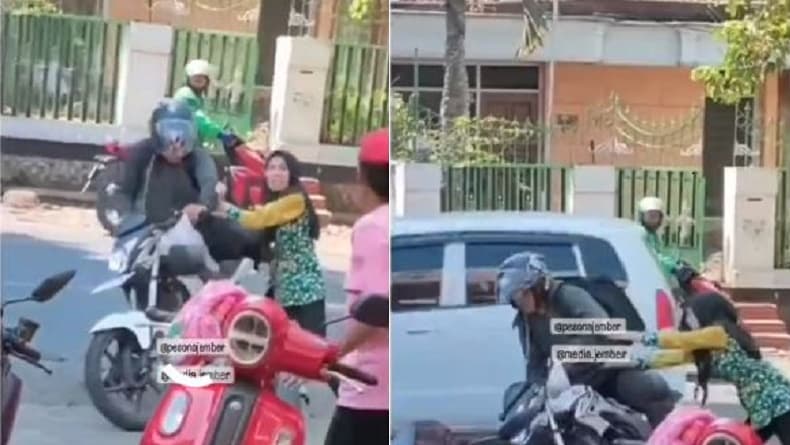 Viral Momen Pegawai Toko Minta Tolong Tangkap Maling Minimarket, Warga malah Nonton