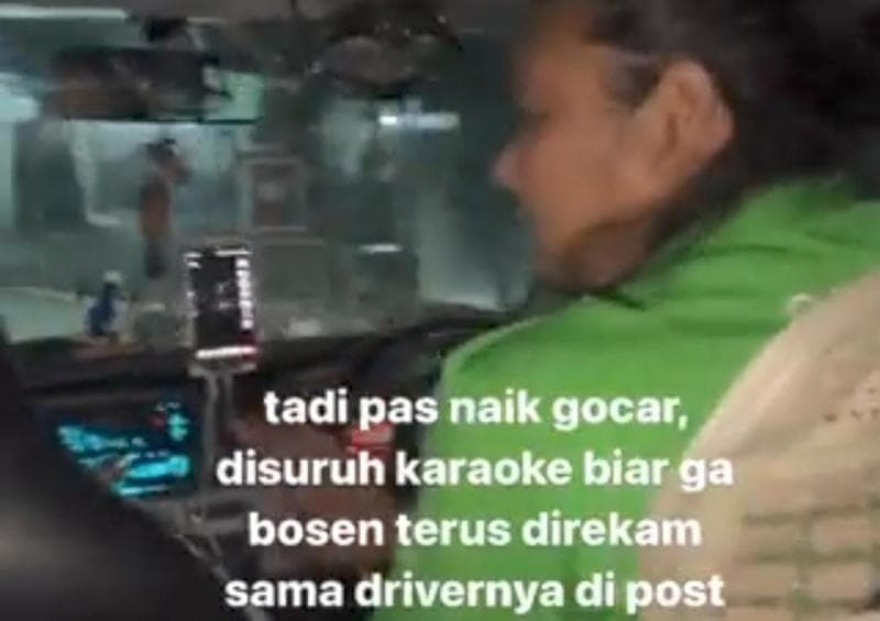 Viral Taksi Online Lengkap dengan Karaoke, Drivernya Langsung Diburu