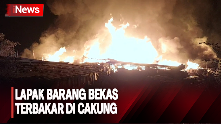 Api Lalap Lapak di Cakung, 26 Mobil Damkar dan Ratusan Personel Kesulitan Padamkan Api