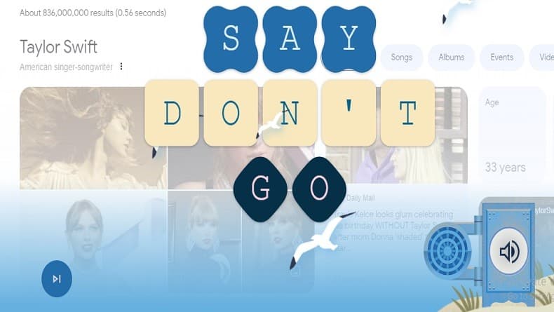 Cara Main Game Teka-teki Taylor Swift di Google, Swifties Wajib Tahu!