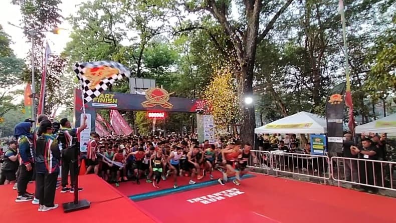 2.000 Pelari Berlomba Jadi yang Tercepat dalam Infantry Run 10K di Bandung, Ini Juaranya