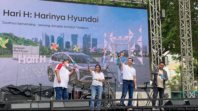 Hyundai Gelar Puncak Hari H, Pengunjung Bisa Jajal Stargazer X