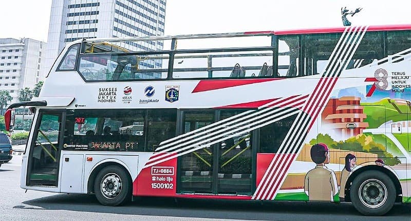 Jelajahi Rute Baru Transjakarta saat Liburan, Asyik Bisa Lihat Sunset di Lapangan Banteng