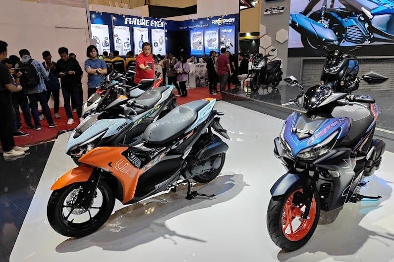 Yamaha Aerox 155 2024 Mejeng di IMOS+ 2023, Ini Perbedaannya