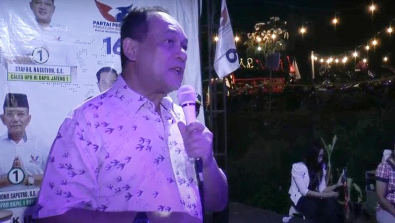 Silaturahmi dengan Warga Kendal, Syafril Nasution Paparkan Program Unggulan Partai Perindo