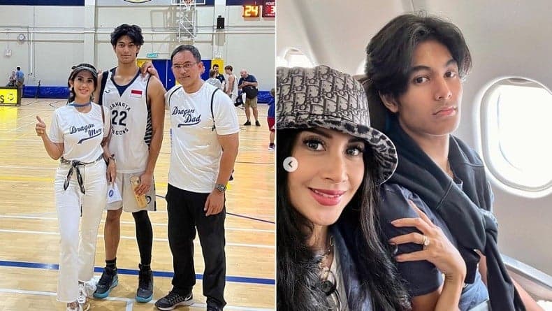 Potret Putra Artis Lawas Diah Permatasari, Baru 17 Tahun Tinggi Badannya Nyaris 2 Meter