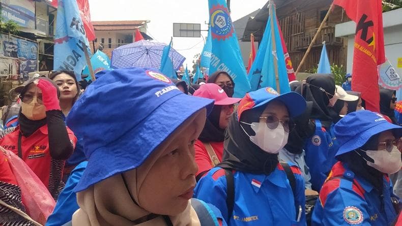 Tak Yakin UMK Naik 15 Persen, Buruh Cimahi Ancam Kepung Rumah Dinas Pj Gubernur Jabar