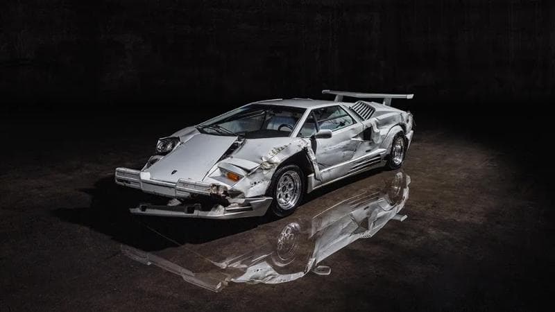 Pernah Tampil di Film, Rongsokan Lamborghini Countach Tak Laku Dilelang Pernah Tampil di Film, Rongsokan Lamborghini Countach Tak Laku Dilelang