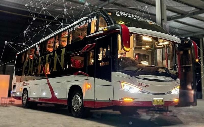 Armada Baru PO MTrans Dijuluki Queen, Sleeper Bus Mewah Mirip Hotel Berjalan