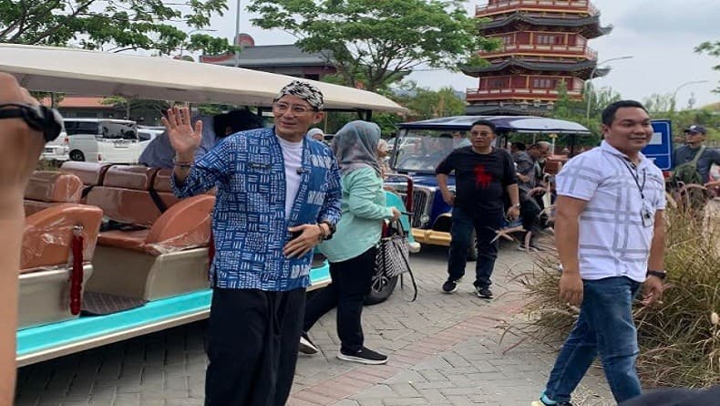 Jadi Salah Satu Destinasi Wisata Andalan, Kawasan PIK 2 Ditinjau Sandiaga Uno