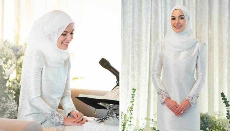 Anisha Rosnah Kenakan Baju Kurung Khas Brunei Darussalam saat Upacara Khatam Al-Quran