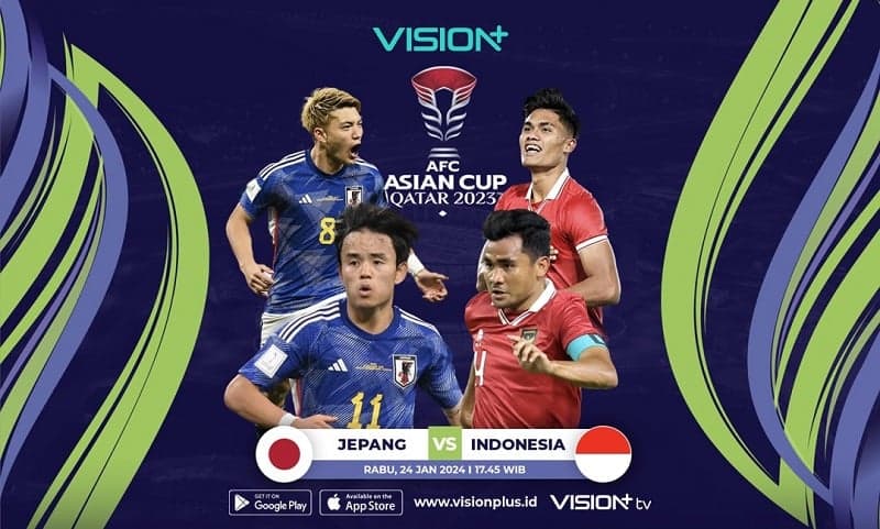 Link Live Streaming Timnas Indonesia Vs Jepang di Piala Asia 2023, Garuda Memburu Tiket 16 Besar Link Live Streaming Timnas Indonesia Vs Jepang di Piala Asia 2023, Garuda Memburu Tiket 16 Besar