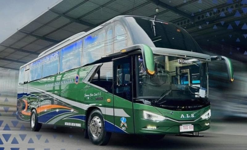 PO ALS Rilis Bus Baru Garapan Karoseri Tentrem Pakai Sasis Premium Mercedes-Benz