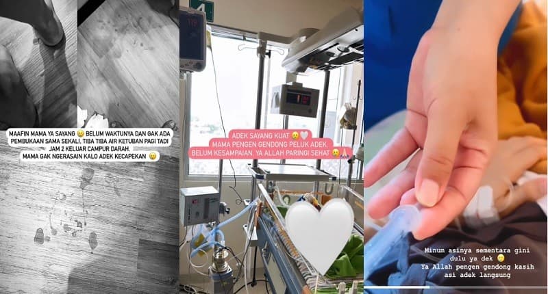 Curhat Pilu Bella Bonita Belum Bisa Menyusui Buah Hati: Maafin Mama Ya Sayang