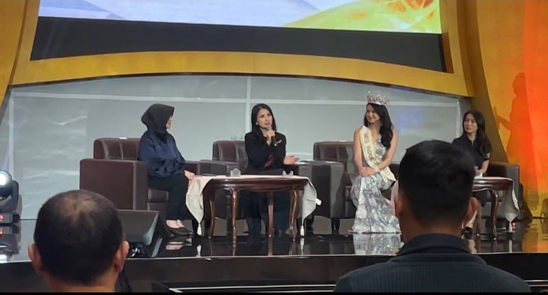 Audrey Vanessa Angkat Isu Kekerasan Seksual di Miss World 2024 lewat Break The Silence