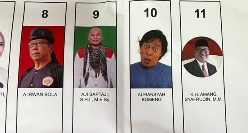 Profil dan Biodata Komeng, Komedian yang Nyaleg dengan Foto Nyeleneh 