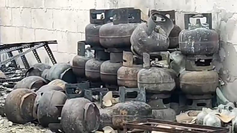 Kebakaran Hebat di Pasar Bulak Banteng Surabaya, Toko Kelontong Hangus