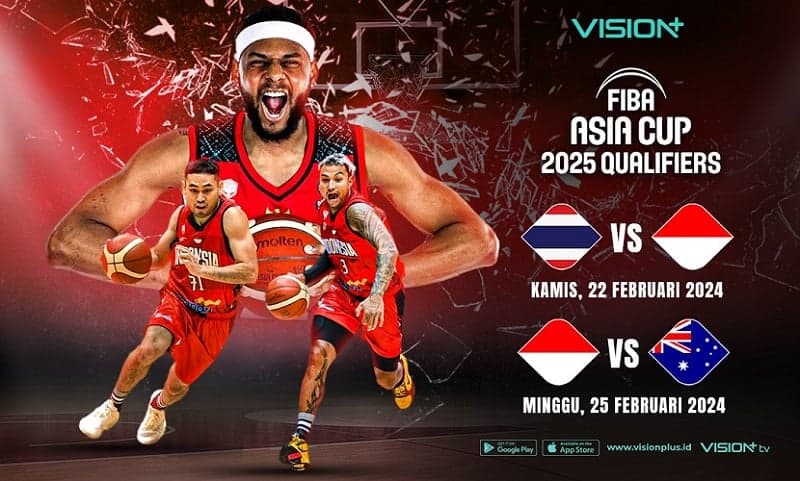 Jadwal Timnas Timnas Basket Indonesia di Kualifikasi FIBA Asia Cup 2025