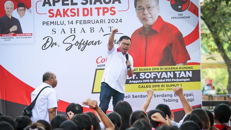 Real Count KPU DPR RI Dapil Neraka Sumut 1: Sofyan Tan Melesat Disusul Ijeck, Ashari dan Meutya Hafid