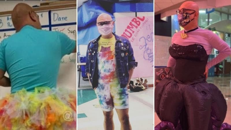 Viral Guru asal Indonesia Bergaya Nyentrik saat Mengajar di Texas, Begini Penampilannya