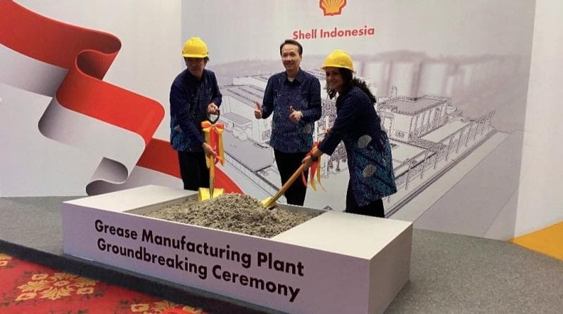 Ramaikan Industri Otomotif, Shell Bangun Pabrik Gemuk Pertama di Indonesia