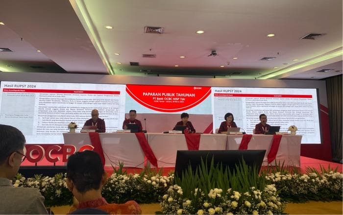 Gelar RUPST, OCBC Indonesia Bagi Dividen Rp1,65 Triliun hingga Rombak Susunan Pengurus