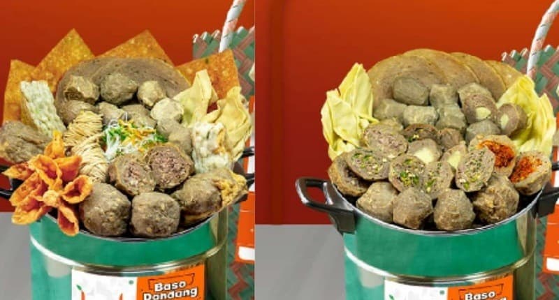 Inspirasi Sajian Lebaran dengan Hampers, Wajib Cicipi Baso Dandang!