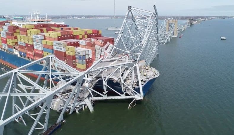 Kemlu Pastikan Tak Ada WNI Jadi Korban Jembatan Francis Scott Key Ambruk Ditabrak Kapal